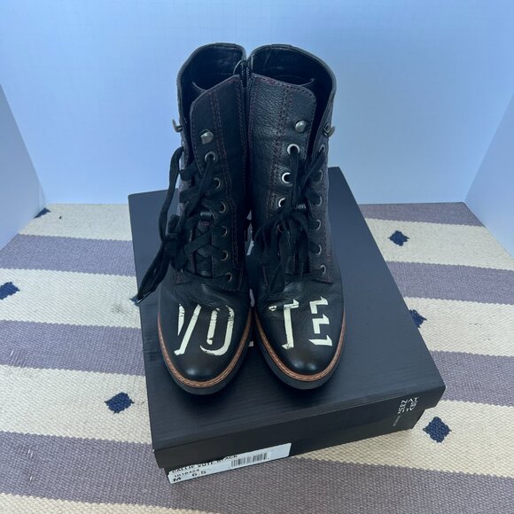 Limited Edition Naturalizer Callie VOTE Boots - Size 6.5 - Picture 1 of 9